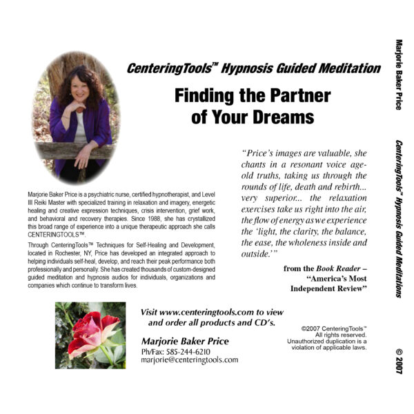 Find the Partner of Your Dreams back cover